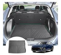 GAFAT Compatibile con Hyundai Kona SX2 Hybrid/EV Electric 2024 2025 Tappetini per Bagagliaio, Facile da Piegare, Kona II 2024 Tappetino TPE per Tutte le Stagioni Scansione Originale 3D Bordo Alto