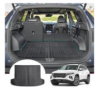 GAFAT Compatibile con Hyundai Tucson NX4 IV 2021-2024 2025 Tappetino per Bagagliaio, Facile da Piegare, Tucson Hybrid/N-Line Tappetini TPE Tutte le Condizioni Atmosferiche, Scansione Originale 3D