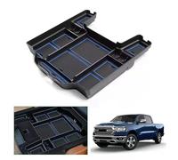 GAFAT Compatibile con Nuovo Dodge RAM 1500 2019-2024 2025 Contenitore Console Centrale, RAM 1500 2023 Organizer per bracciolo Centrale, Vano Portaoggetti, RAM 1500 Accessori (Blu)