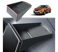 GAFAT Compatibile con Renault Captur 2 Hybrid E-Tech 2020-2024 9,3" Contenitore Portaoggetti Console Centrale, Captur 2024 Organizer dietro lo Schermo per 9,3" Easylink, Captur 2 Accessori