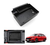 GAFAT Compatibile con Skoda Octavia 4 Wagon RS 2020-2025 2026 Vano Portaoggetti per Console Centrale, 2025 Octavia iv Contenitore Portaoggetti per Bracciolo, Accessori Octavia 4 (Nero)