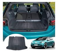 GAFAT Compatibile con VW ID.3 Facelift 2021-2024 2025, tappetino per bagagliaio, TPE per tutte le condizioni atmosferiche per ID3, scansione originale 3D bordo alto, accessorio ID3 [base di ricarica