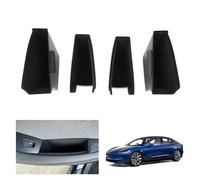 GAFAT Nuovo Tesla Model 3 2024 2025 Scatola Portaoggetti, Model 3 Highland 2024 Organizer Console Centrale per Fibbia della Porta, Floccato, Tesla Model 3 Accessori (Porta di Casa e Posteriore, 4 PZ)