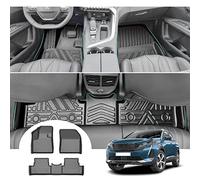 GAFAT Peugeot 3008 II 2016-2023 2024 Tappetini, 3008 2024 Tappetini in Gomma Originali, Scansione 3D Alto Bordo TPE, Peugeot 3008 Accessori [Non per Hybrid PHEV]