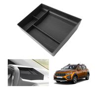 GAFAT Sandero 3 Stepway Jogger 2026-2021 8" Contenitore Console Centrale, Accessori Sandero iii 2025 Organizer dietro lo Schermo 8" Media Nav (Update) [NON Fαcelift 2026]