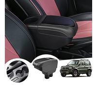 GAFAT Suzuki Jimny JB23 JB33 1998-2018 Braccioli per Console Centrale, con Vano Portaoggetti e Portabicchieri, Accessori Suzuki Jimny (Nero)