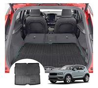 GAFAT Volvo XC40 C40 Recharge 2018-2023 2024 Tappetino per Bagagliaio, Facile da Piegare in TPE per Tutte Condizioni Atmosferiche per Volvo XC40 2023, Scansione Originale 3D, Bordo Alto Multifunzione