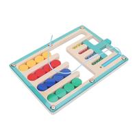 gafdu Gioco di abbinamento colori | Gioco Magnetico con Scorrimento per Classificazione Colori - Tavola in legno con cursori | Regalo per Bambini e Bambine, da Usare a Casa, Scuola, Viaggio,