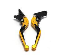 GAFITSEP Compatible With GSX400F Impulse 1994-2004 GSX 400F GSX 400 F Moto Pieghevole Estensibile Regolabile Freni Frizione Leva Leva Freno(GOLD2)