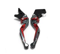GAFITSEP Compatible With GSX400F Impulse 1994-2004 GSX 400F GSX 400 F Moto Pieghevole Estensibile Regolabile Freni Frizione Leva Leva Freno(RED2)