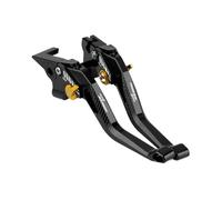 GAFITSEP Compatible With TRACER900 900 2015-2020 Leva Freno Frizione Regolabile Per Moto 5D Leva Corta Leva Freno(BLACK GOLD)