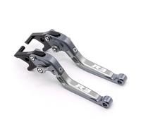 GAFITSEP Compatible With YZF-R3 YZF R3 2014-2020 2019 For Moto Leve Freno Frizione Pieghevoli Manopole Manubrio YZF-R3 Maniglie Leve Leva Freno(Silver2)