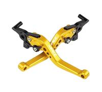 GAFITSEP TMAX560 2023 For Scooter Compatible With YA MA HA Tech TMAX TMAX 560 2023 2024 Maniglia Leva Frizione Freno Corta Per Moto Leva Freno(Gold black)
