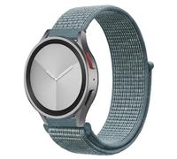 GAFNED Cinturino in nylon per Samsung Galaxy Watch 6/5/pro/4/Classic/Active 2 43-47-44 mm 20mm/22mm braccialetto sportivo per Huawei Gt 4/2/e/3, 29 Clear Feather, 22mm