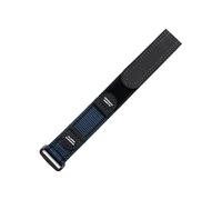 GAFNED Cinturino per orologio sportivo in nylon impermeabile da 18 mm 20 mm per cinturini di ricambio per orologi Luminox, per cinturini di ricambio per orologi Seiko(Black blue,20mm)