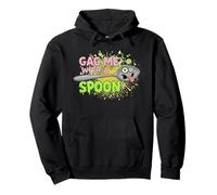 Gag Me with a Spoon 80's dicendo Divertente Felpa con Cappuccio