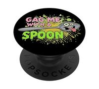 Gag Me With a Spoon 80's dicendo divertente PopSockets PopGrip Adesivo