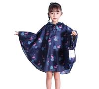 Gaga city Bambini Impermeabile Giacca da Pioggia Poncho da Pioggia Bambina Incappucciato Riutilizzabile Cappotto di Pioggia Bello come Materiale e ha la Sua Sacca 1-12 anni