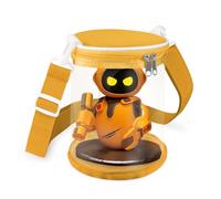 Gaga city Borsa da Esposizione compatibile con Eilik - Adorabile Robot Interattivo, Trasparente, con Tracolla (Giallo)