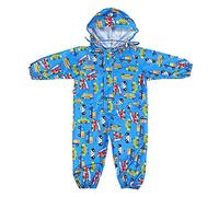 Gagacity Pioggia Completo Bambini Pioggia Cappotto Impermeabile Impermeabile in Un Unico Pezzo 75-135cm 1-7 Anni