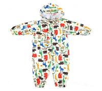 Gagacity Pioggia Completo Bambini Pioggia Cappotto Impermeabile Impermeabile in Un Unico Pezzo 75-135cm 1-7 Anni