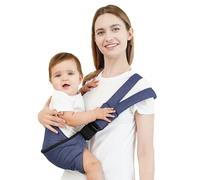 GAGAKU Cinghie Per Bambini Portabebè Ergonomico Portatile Con Seggiolino Antiscivolo Per Neonati E Bambini Piccoli (6,4-20 Kg) (Blu navy)