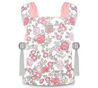 GAGAKU Dolls Carrier Marsupio Porta per Bambole Davanti e Dietro in Cotone per Bambini - Fiore di peonia