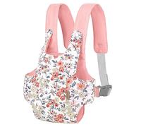 GAGAKU Dolls Carrier Porta Bambole Anteriore e Marsupio per Bambole, Accessori per Bambole in Cotone con Animali di Peluche, Porta Bambole con Cinghie Regolabili per Bambine - Fiore di Prugna