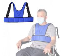 GagalU Cintura di Sicurezza per Sedia a Rotelle, Cintura di Posizionamento per Pazienti Anziani, Cintura di Sicurezza Antiribaltamento con Fibbia, Cinghie di Fissaggio Regolabil