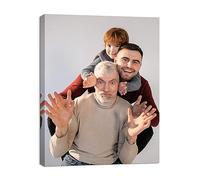GagetElec Stampe su tela personalizzate con le tue foto, stampe per poster personalizzate, immagini su tela personalizzate, regali di Halloween e Natale per familiari e amici (15cm x 20cm)