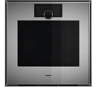 Gaggenau Forno pirolitico con cerniere a destra da incasso GO450120 finitura inox e vetro fumè da 60 cm