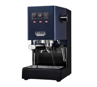 Gaggia Classic E24 Evo Pro - Macchina per caffè espresso manuale, con caldaia in ottone e elettrovalvola, colore: blu classico