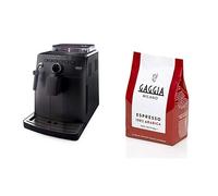 Gaggia HD8749/01 Naviglio, Macchina per Espresso Superautomatica, 1850 W, Nero + Miscela Espresso 100% Arabica in Grani, 500 gr
