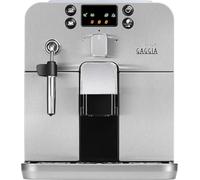 Gaggia RI9305/01 Brera - Macchina da Caffè Automatica per Espresso e Cappuccino, Caffè in Grani o Macinato, 1400W,100% Made in Italy, Argento (Browny Silver)