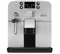 Gaggia RI9305/11 Brera - Macchina da Caffè Automatica, per Espresso e Cappuccino, Caffè in Grani o Macinato, 1400 W, Argento/Nero