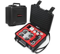 GAGITERVR Custodia rigida impermeabile SN3 per drone DJI Neo Fly More Combo- 6 batterie, RC-N3/N2, hub di ricarica e accessori, custodia leggera con tracolla per viaggi e protezione all'aperto