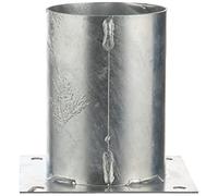 GAH-Alberts Porta palo da avvitare 211707 Acciaio Ø101 mm