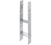 GAH-Alberts 213879 Staffa portapalo ad H, Acciaio, Largeur 111 mm