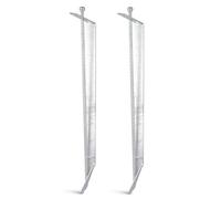 GAH-Alberts 215484 219338 - Set di 2 fermaporti con picchetto, zincati a caldo, altezza totale: 637 mm