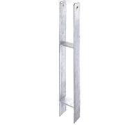 GAH-Alberts 219925 Staffa portapalo ad H, Acciaio, larghezza: 91 mm