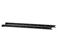 GAH-Alberts 306366 306212 - Nastro per negozio, in diversi versioni, colore: nero, rotolo Ø 16 mm, dimensioni 1000 x 40 mm, set da 2 pezzi