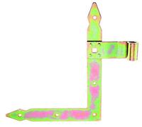 GAH-ALBERTS 312787 - angolo Band, proprio, per persiane con punte decorative, alto, giallo zincato, Rotolo: ø13 mm/250 x 200 mm