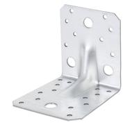 GAH-Alberts 330606 - Squadra Reinforce | sendzimir galvanizzato | 105 x 105 x 90 mm | Set da 20 pezzi