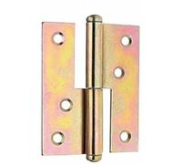 GAH-Alberts 333805 Cerniera sfilabile, Acciaio, 80 x 65 mm / 20 pz