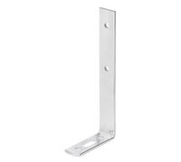 GAH-Alberts 333959 - Angolo per tende e piastre di collegamento, colore: Argento