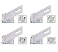 GAH-Alberts 348281 348373 - Set di 4 chiavi di sicurezza zincate galvanizzate, lunghezza 153 mm, larghezza 50 mm