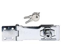 Gah-Alberts 348465 - Cerniera di sicurezza in acciaio grezzo zincato a caldo, 120 x 45 mm, lunghezza: 45 mm, spessore: 1,5 mm