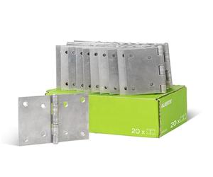 GAH-Alberts 361297 Cerniera, Acciaio, 81 x 128 mm, 20 pz