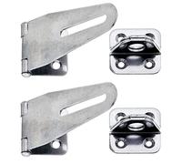 GAH-Alberts 361709 361426 - Set di 2 trappole di sicurezza in acciaio INOX, lunghezza 83 mm, larghezza 37 mm