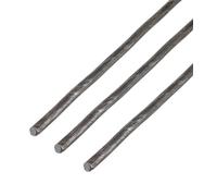 GAH-Alberts 423858 432690 - Set di 3 aste rotonde in acciaio, grezze, 1000 x 10 mm
